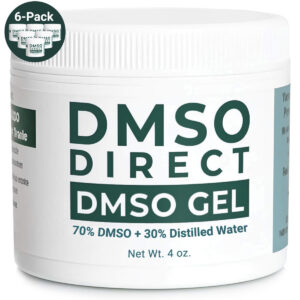 DMSO Gel 7030 6-pack with 70% dimethyl sulfoxide 99.99% pure 4 oz