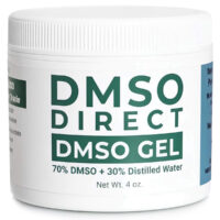 DMSO Gel 7030 with 70% pharma-grade dimethyl sulfoxide and 30% water, 4 oz DMSO Direct