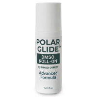 Polar Glide™ DMSO Roll-On advanced formula with hyaluronic acid, urea, and aloe vera - advanced formula by DMSO Direct.
