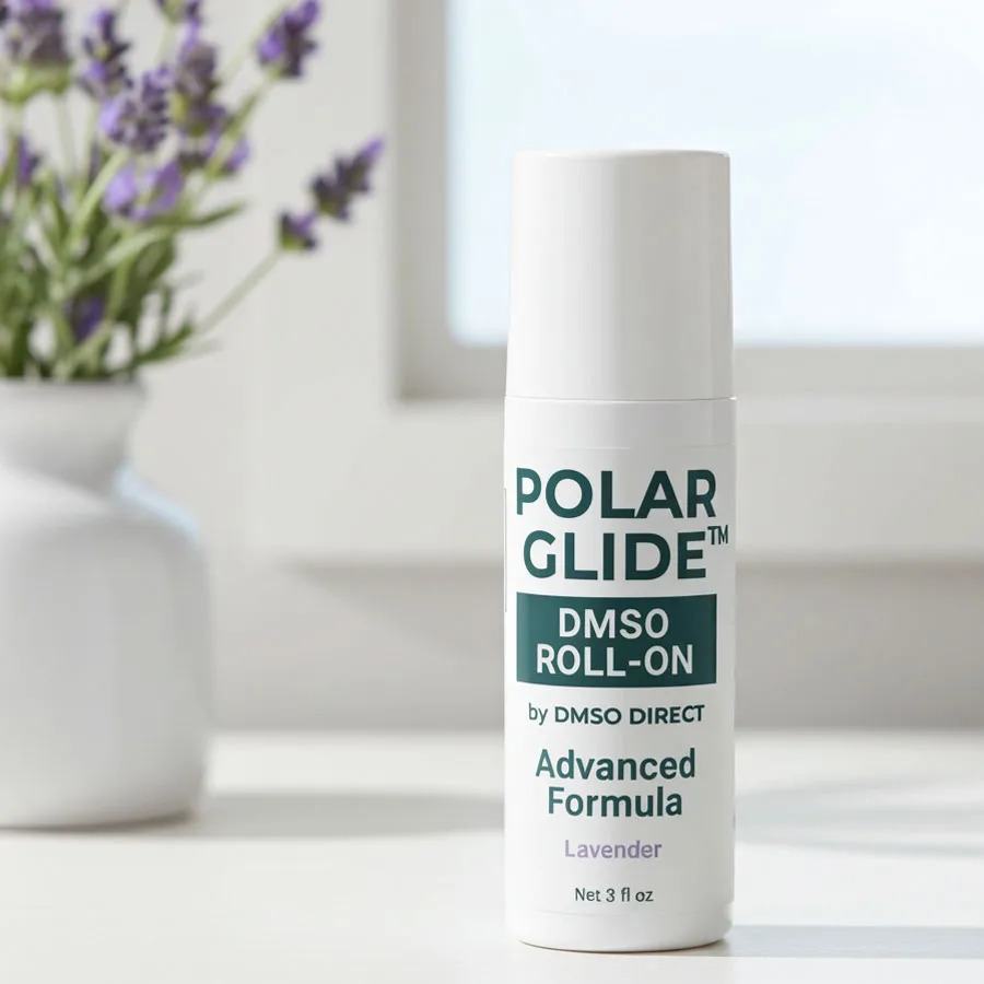 Polar Glide Lavender DMSO Roll-On 3 oz