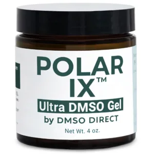Polar IX Ultra DMSO Gel with aloe vera, urea, and 99.99% dimethyl sulfoxide by DMSO Direct 4 oz