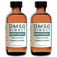 Pure DMSO 99.99% pharma-grade dimethyl sulfoxide 4 oz twin pack